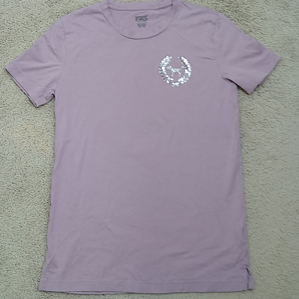 Sparkly Logo "Pink" Tee